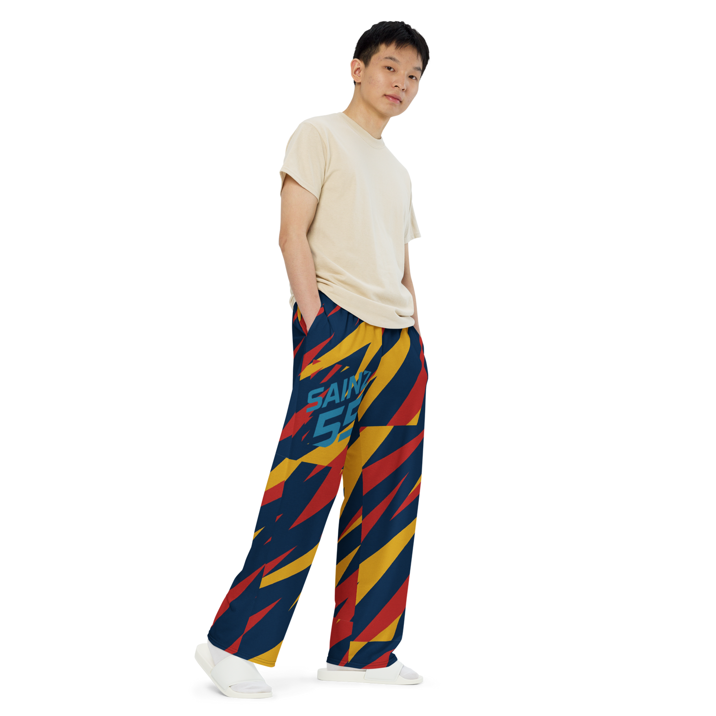 Sainz unisex wide-leg pants