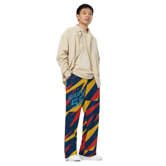 Sainz unisex wide-leg pants