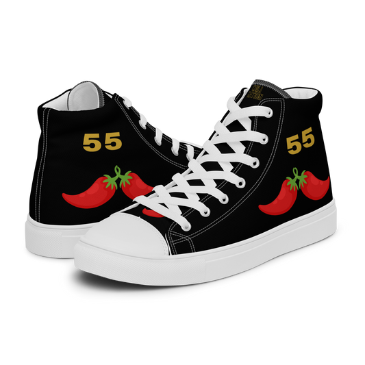 Carlos Sainz Inspired Women’s High-Top Sneakers