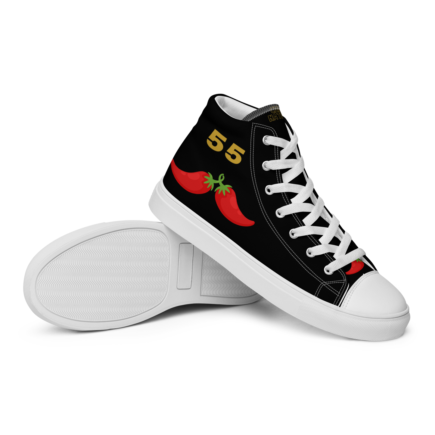 Carlos Sainz Inspired Women’s High-Top Sneakers