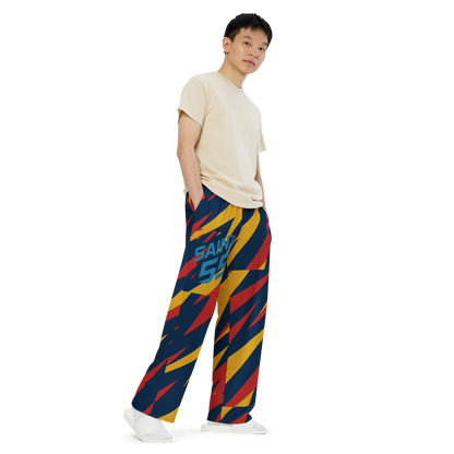 Sainz unisex wide-leg pants