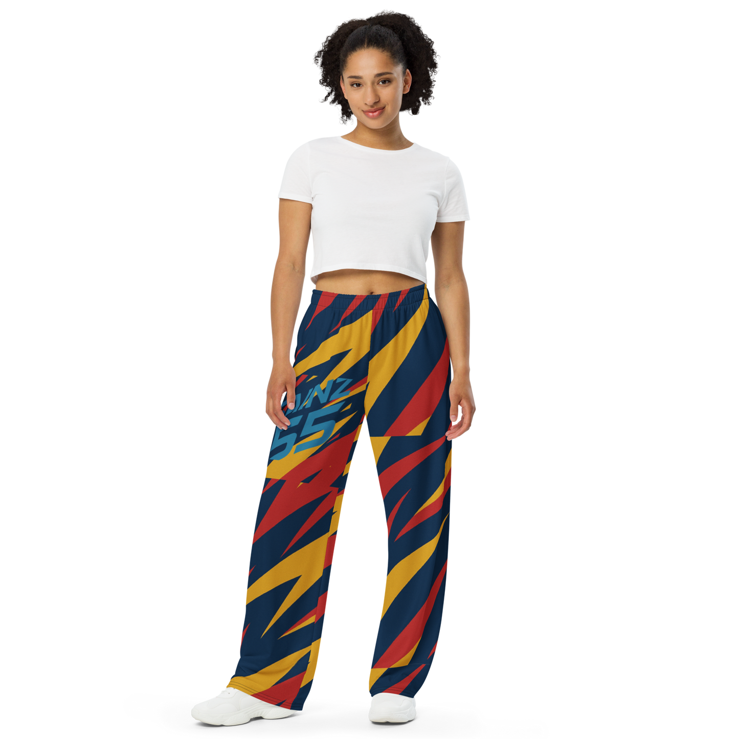 Sainz unisex wide-leg pants