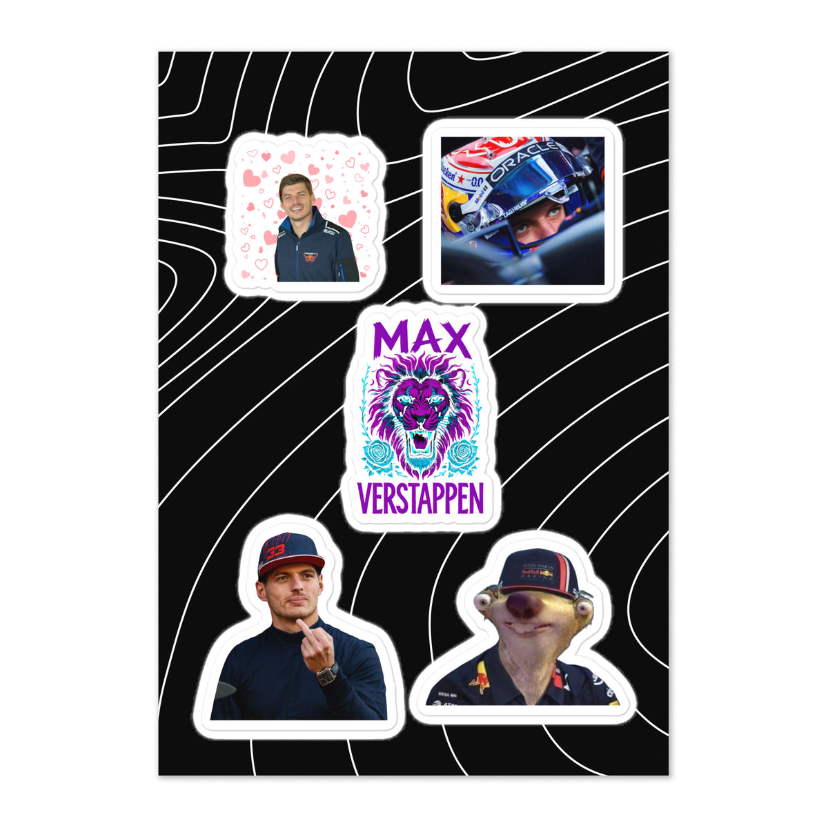 Ff Max Sticker Max Sticker Sheet VOL1 – 55 Supremacy