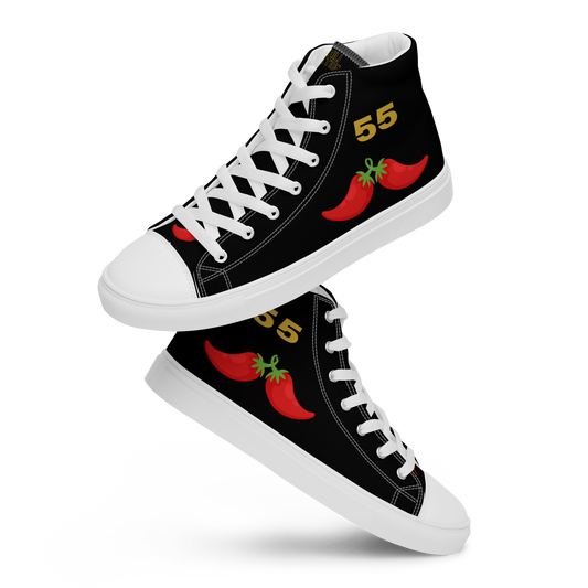 Carlos Sainz Inspired Women’s High-Top Sneakers